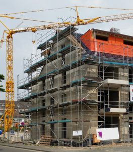 Baukonjunktur brummt: Wohnungsbau in Bonn, Foto: Angelika Albrecht